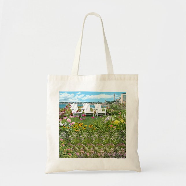 Sac fourre-tout Magic Eye® 3D "Summer in Paradise" (Devant)