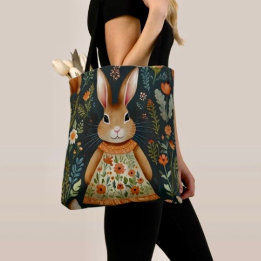 Sac fourre-tout magique Bunny Springtime