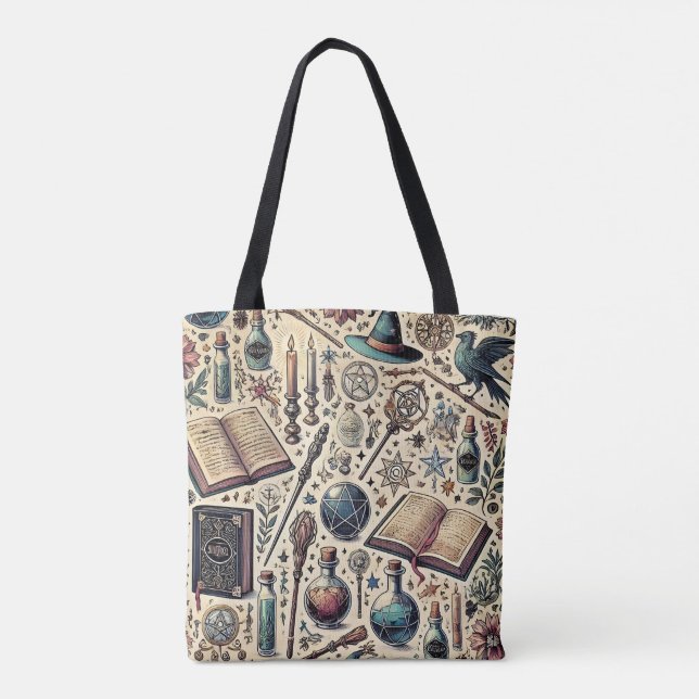 Sac fourre-tout magique inspiré par Harry Potter (Dos)