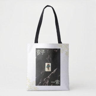 Sac fourre-tout Mahjong avec 1 de Bambou en canton