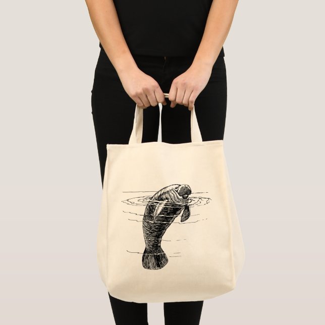 Sac fourre-tout Manatee (Devant (produit))