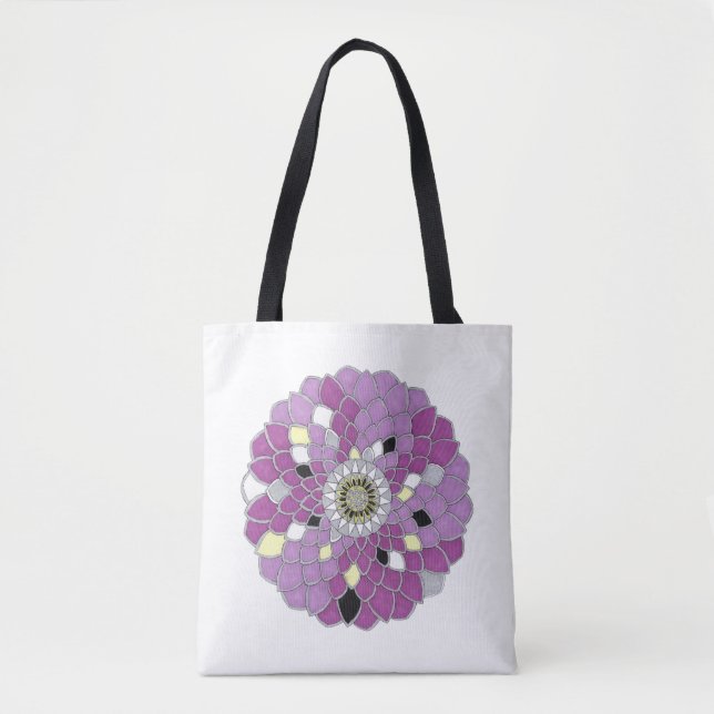 Sac fourre-tout Mandala (Devant)