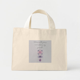 Sac fourre-tout Mandala de Serenity en fleurs