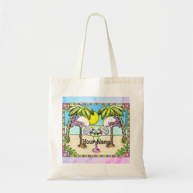 Sac fourre-tout Margarita Flamingo (Devant)