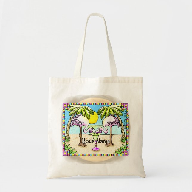 Sac fourre-tout Margarita Flamingo (Devant)