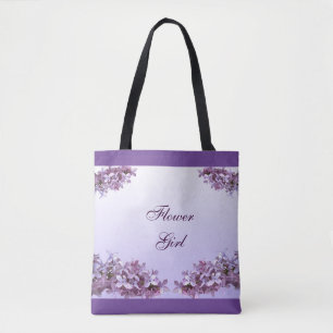 Sac fourre-tout Mariage Fleur Lilac