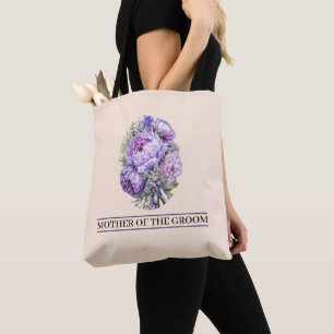 Sac fourre-tout mariage lavande