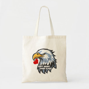Sac fourre-tout mascotte aigle au cœur tendre et a