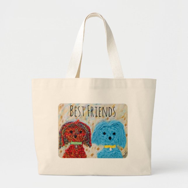 Sac fourre-tout - meilleurs amis (Devant)