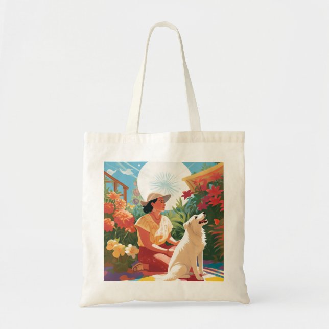 Sac fourre-tout mexicain-américain Garden Bliss (Devant)
