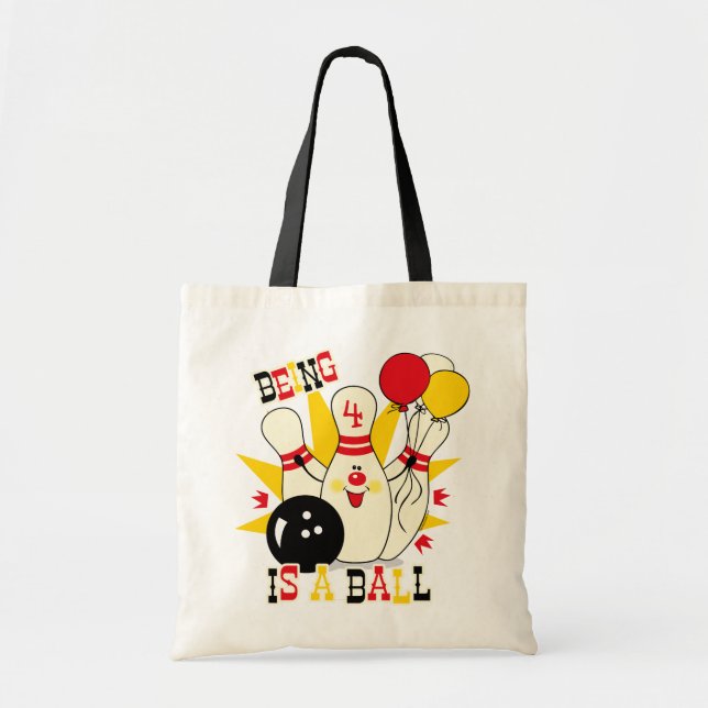 Sac fourre-tout mignon à anniversaire de Pin de (Devant)