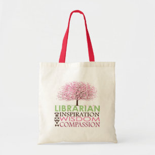 Sac fourre-tout mignon à bibliothécaire