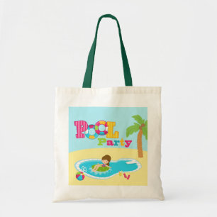 Sac fourre-tout mignon à fête d'anniversaire de