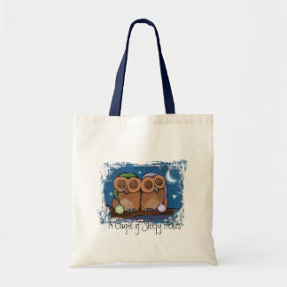 Sac fourre-tout mignon à hiboux de sommeil