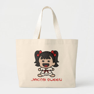 Sac fourre-tout mignon à karaté de fille de bande