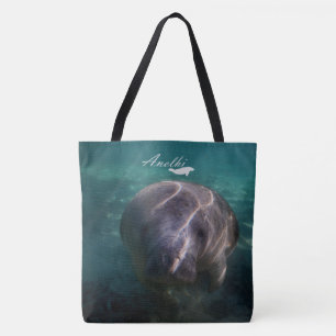 Sac fourre-tout mignon à lamantin de bébé parto