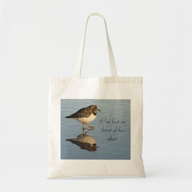 Sac fourre-tout mignon à oiseau de bécasseau (Devant)