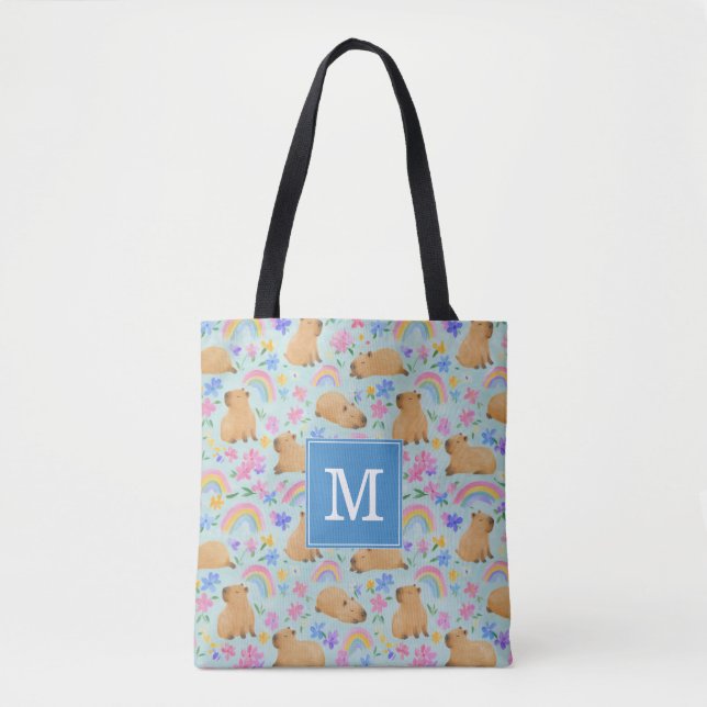 Sac fourre-tout mignon capybara (Devant)