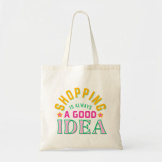 Sac fourre-tout mignon pour amateur de shopping