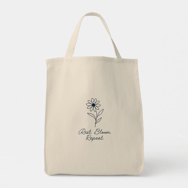 Sac fourre-tout minimal d'art linéaire (Dos)