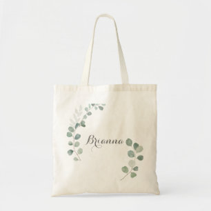 Sac fourre-tout minimaliste Eucalyptus Bridesmaid