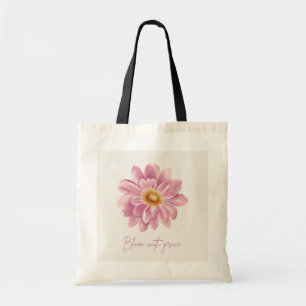 Sac fourre-tout minimaliste Fleur de Pâquerette Ro