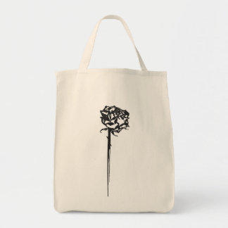 Sac fourre-tout minimaliste Rose avec épines