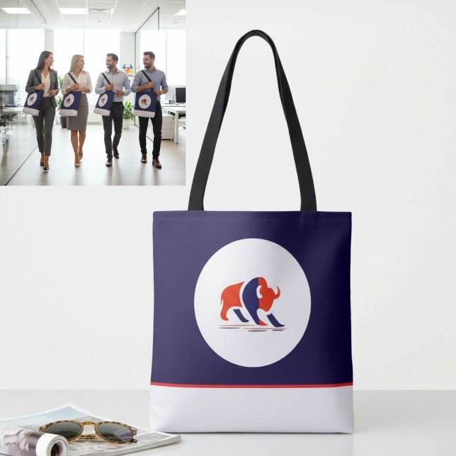 Sac fourre-tout minimaliste symbole moderne (Créateur téléchargé)