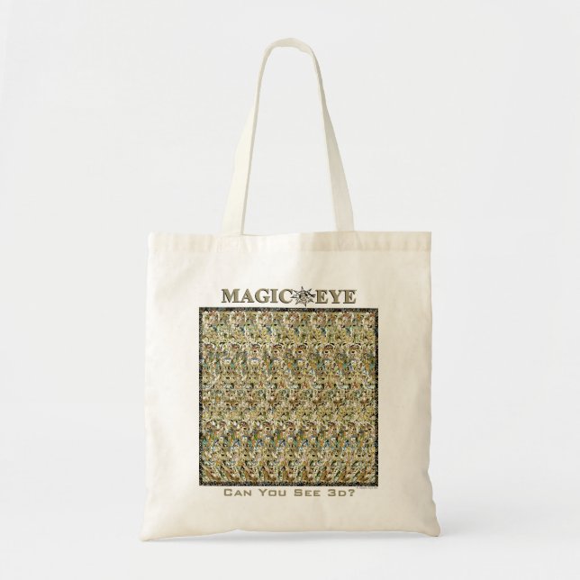 Sac fourre-tout "Mirage" 3D Magic Eye® (Devant)