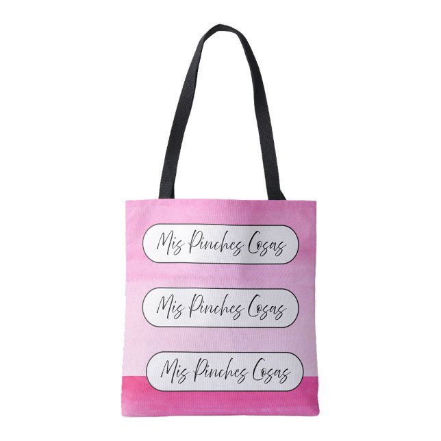 sac fourre-tout mis pinches cosas (Mis pinchis cosas canvas tote bag)