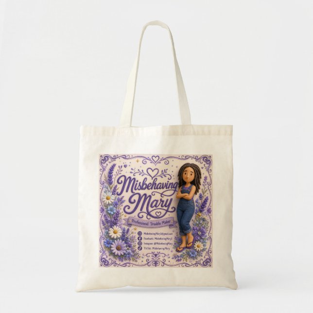 Sac fourre-tout Misbehaving Mary (Devant)