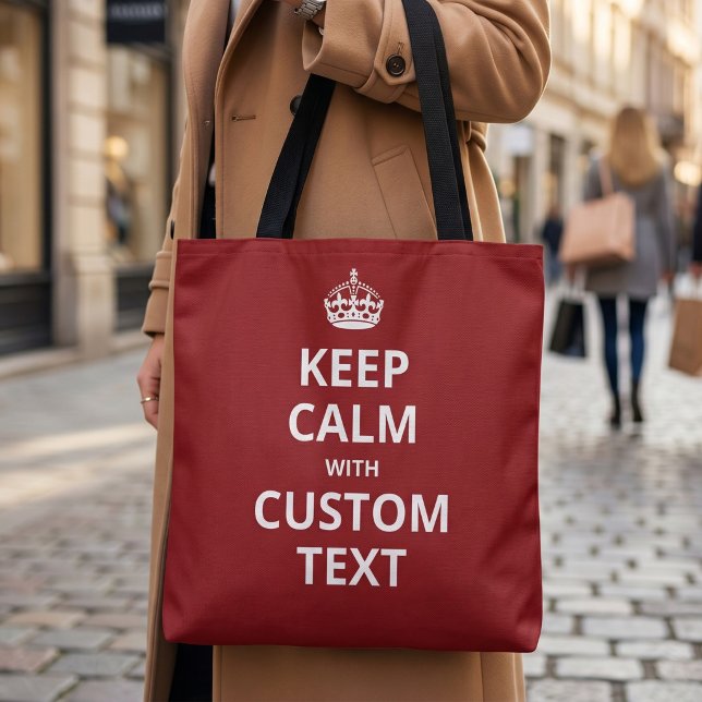 Sac fourre-tout modèle de citation personnalisée K (Créateur téléchargé)
