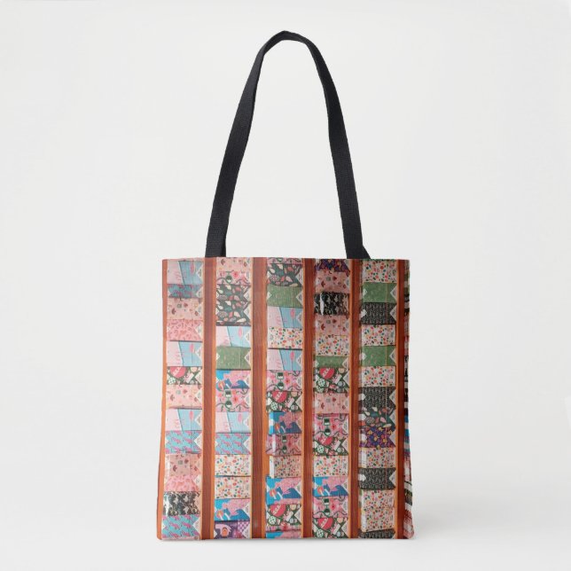 Sac fourre-tout moderne Pastel Color Block (Devant)