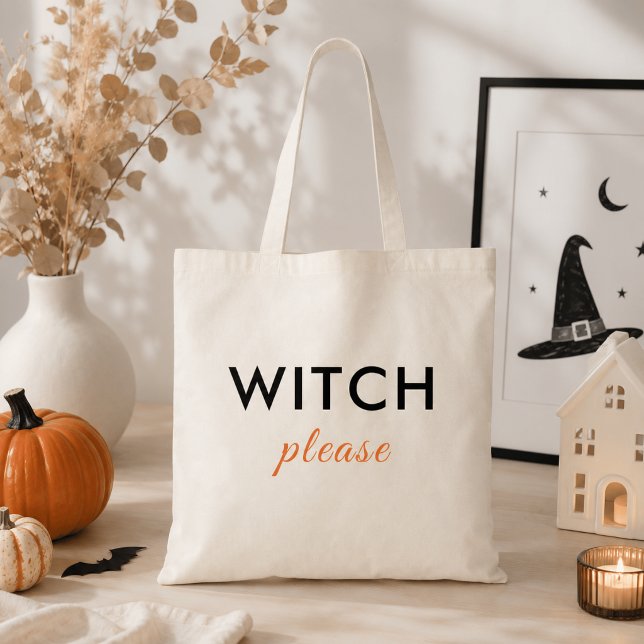 Sac fourre-tout moderne pour Halloween « Modern Wi (Créateur téléchargé)