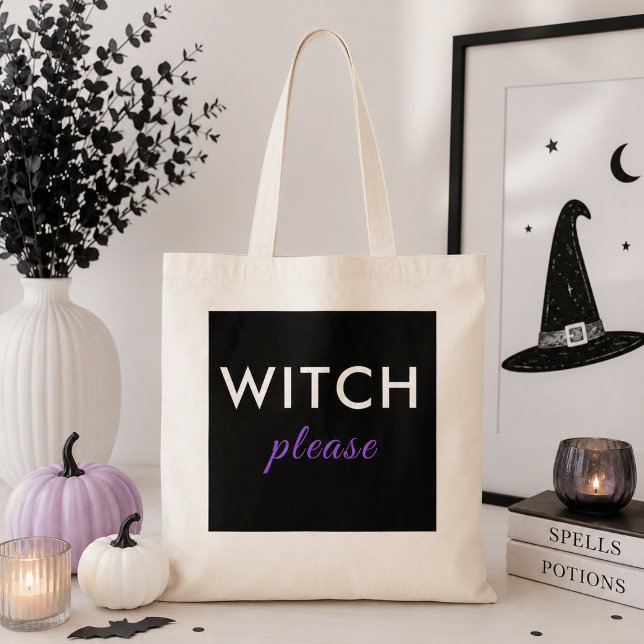 Sac fourre-tout moderne pour Halloween « Modern Wi (Créateur téléchargé)