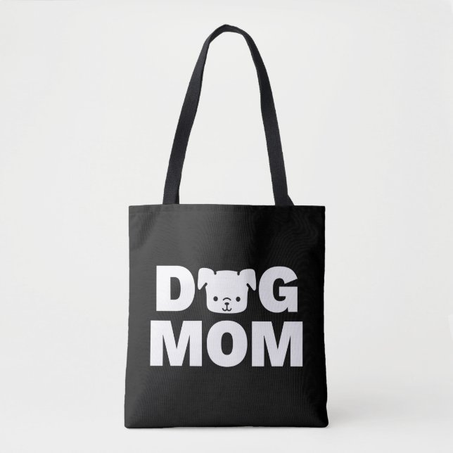 SAC FOURRE-TOUT MOM DOG (noir) (Devant)