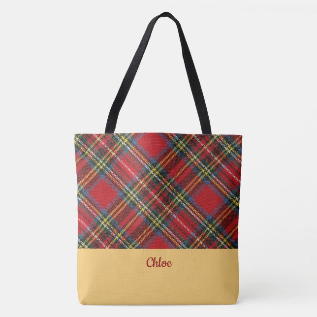 Sac fourre-tout monogramme à plat classique (Devant)