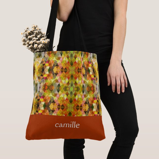 Sac fourre-tout Monogramme Abstrait tendance (De près)