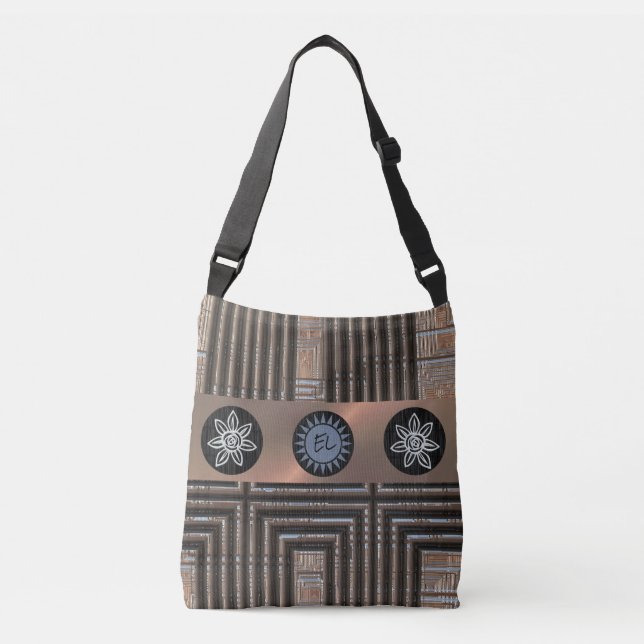 Sac fourre-tout Monogramme de style Sud-Ouest (Devant)