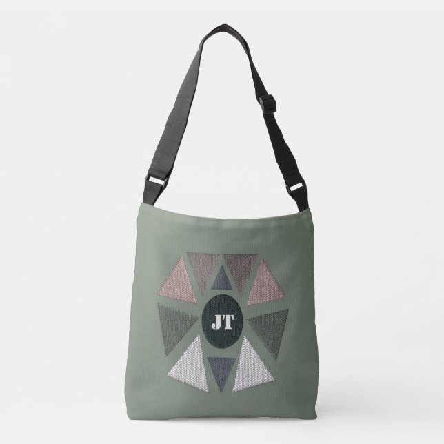 Sac fourre-tout Monogramme de style Sud-Ouest (Devant)