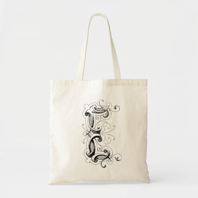 Sac fourre-tout Monogramme "E" (Devant)
