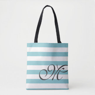 Sac fourre-tout Monogramme et rayures
