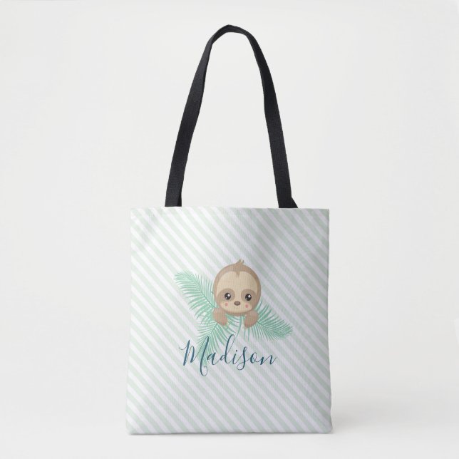 Sac fourre-tout Monogramme mignon Green Baby (Devant)