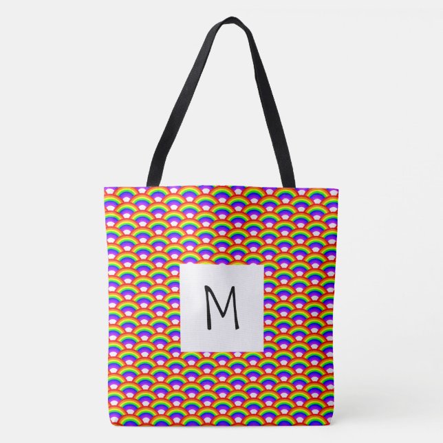 Sac fourre-tout Monogramme Rainbows (Devant)