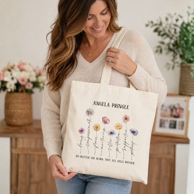 Sac fourre-tout Mother in Bloom (Thoughtful Mother in Bloom Mother's Day Gift)