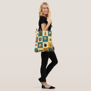 Sac fourre-tout Motif Beach Objects