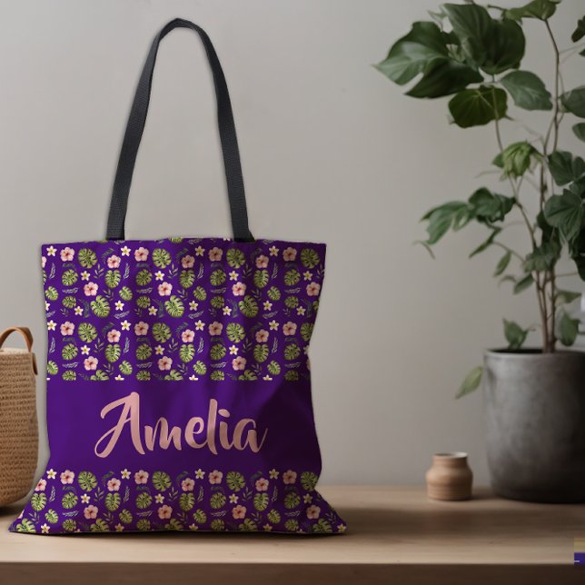 Sac fourre-tout motif couleur aquarelle (Créateur téléchargé)