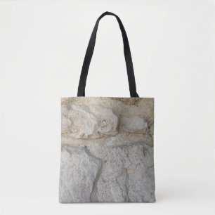 Sac fourre-tout motif de pierre