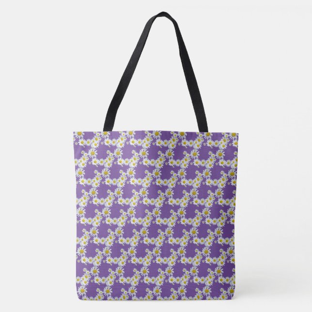 Sac fourre-tout Motif Fleurs de marais (Devant)
