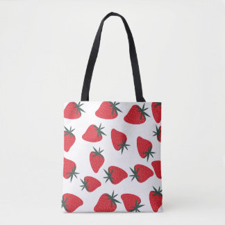 Sac fourre-tout Motif fraise